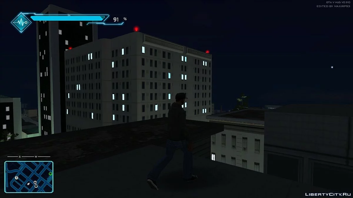 HUD Bergaya Spiderman 2018 / GTA San Andreas