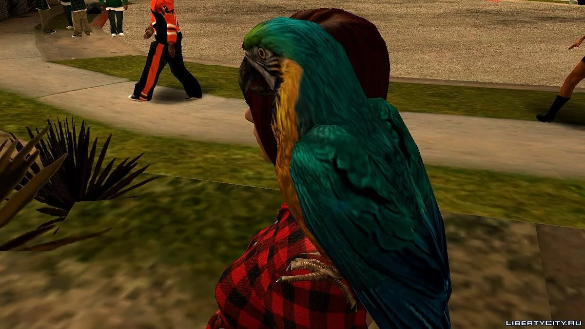Попугай Ара (HQ модель) / GTA San Andreas