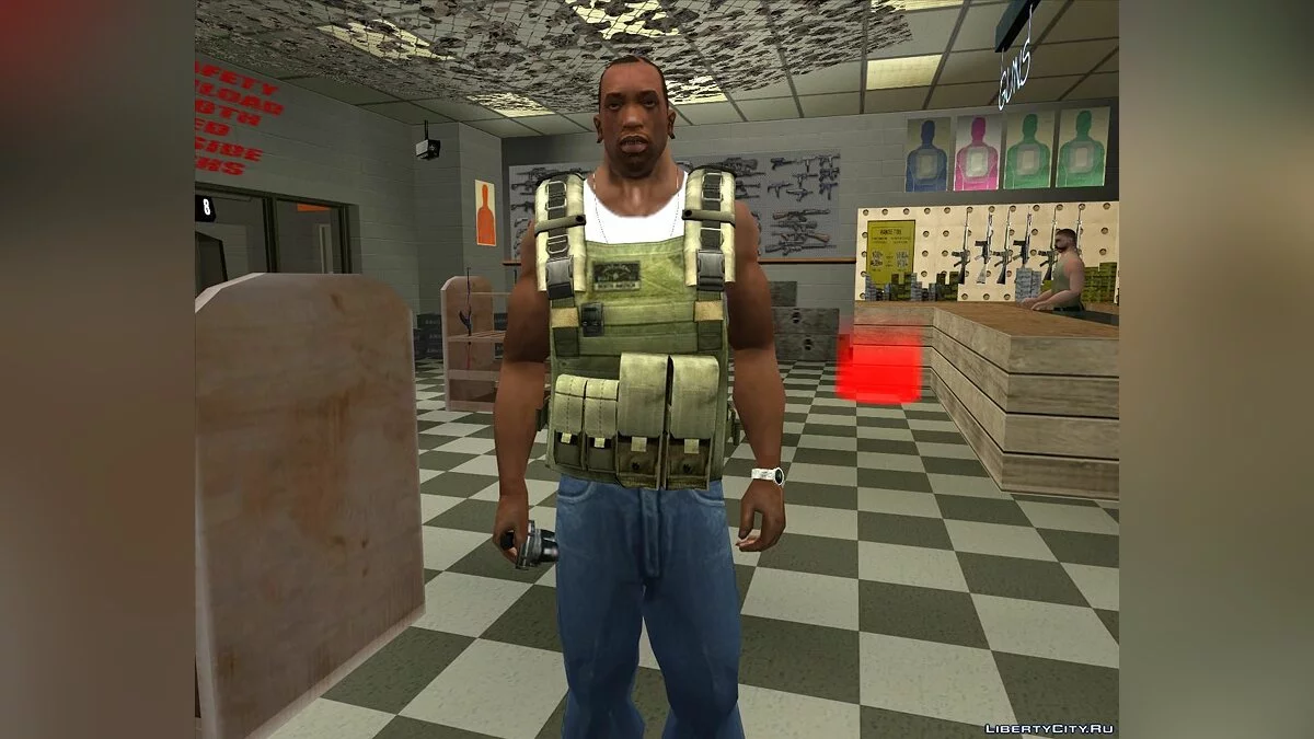 Кевларовий жилет з Resident Evil 5 / GTA San Andreas