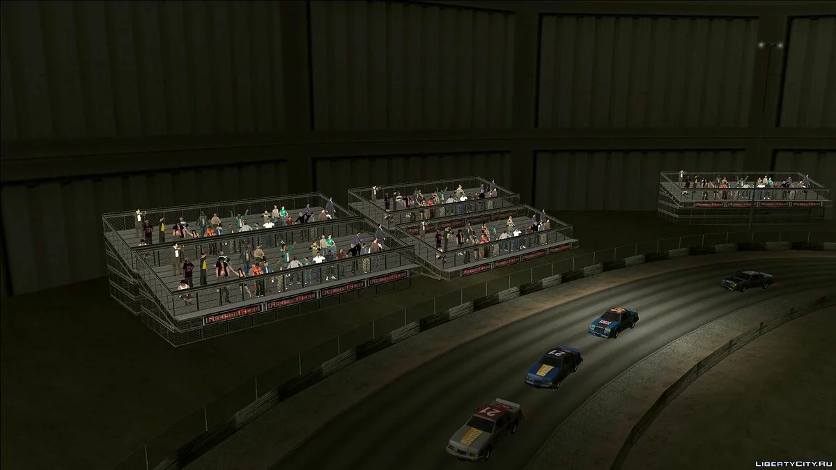 3D модели людей на стадионах - Improved Stadium Crowds / GTA San Andreas