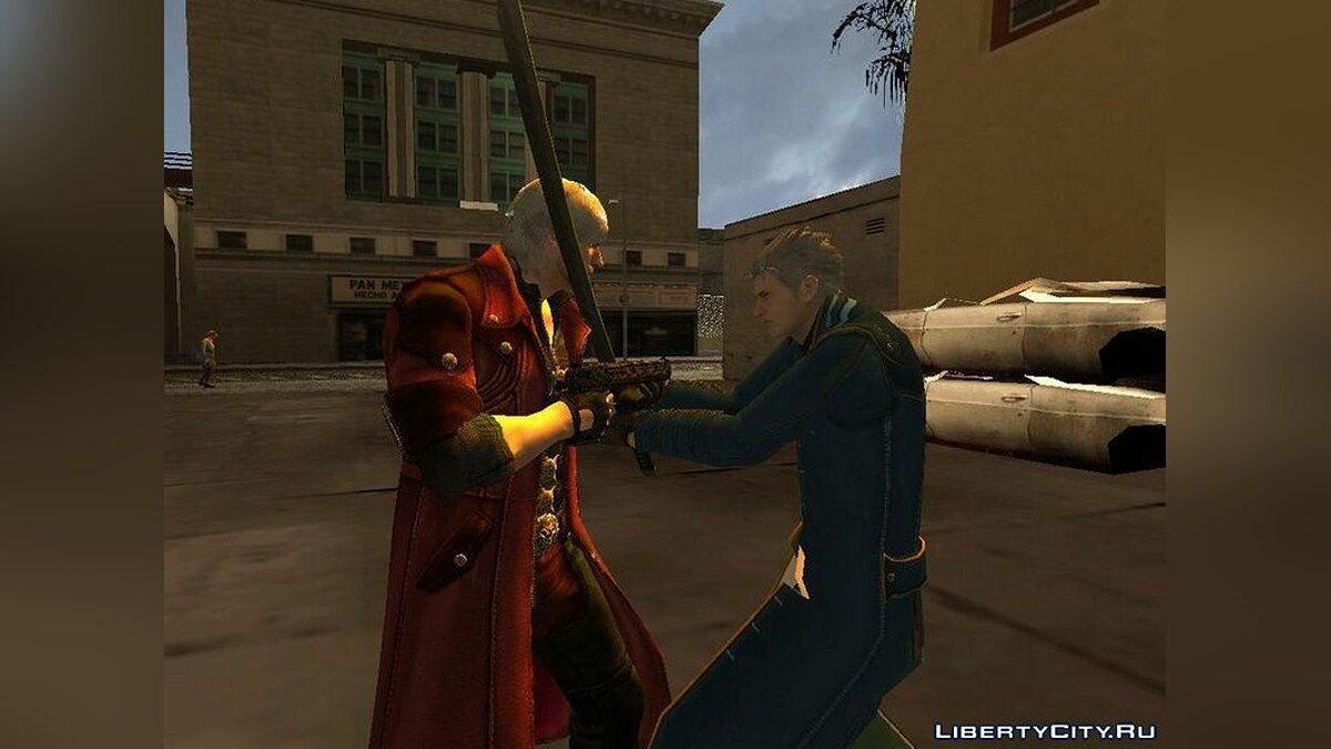 Vergil (Devil May Cry 4) for GTA San Andreas