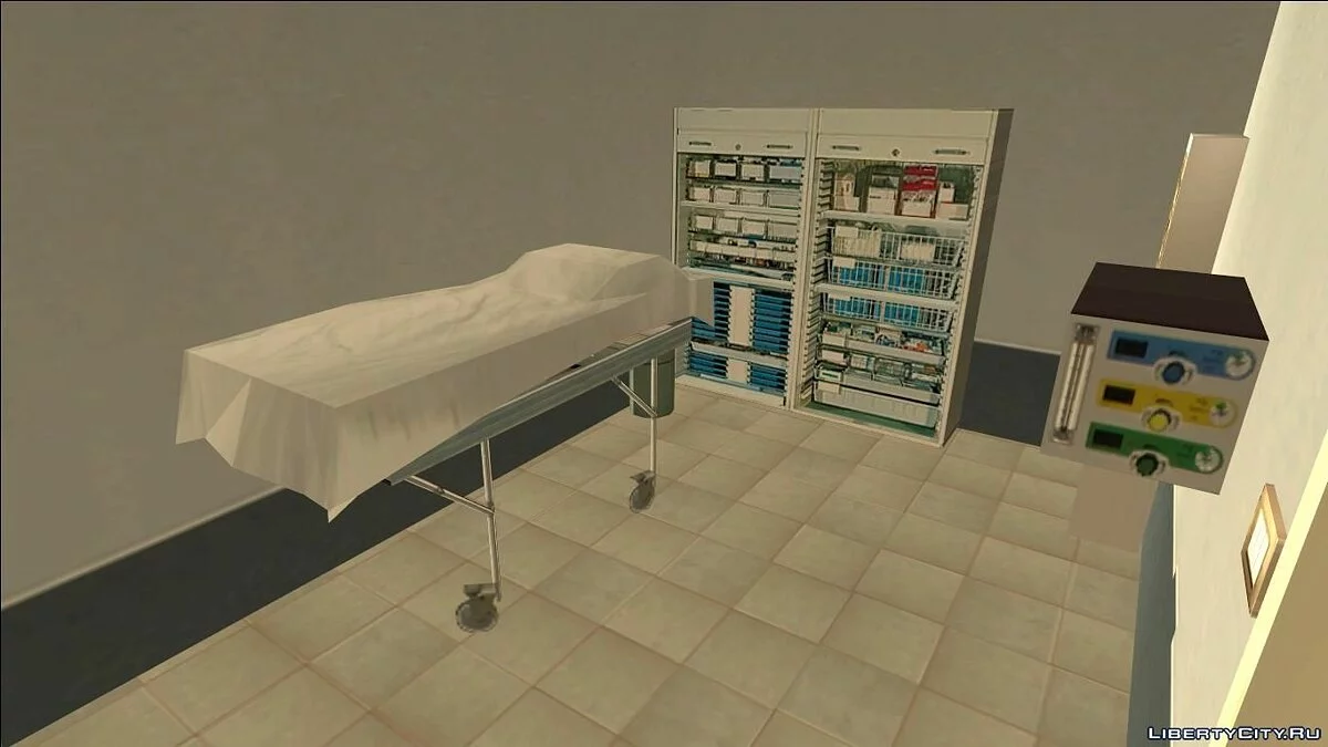 Interior Rumah Sakit Los Santos / GTA San Andreas