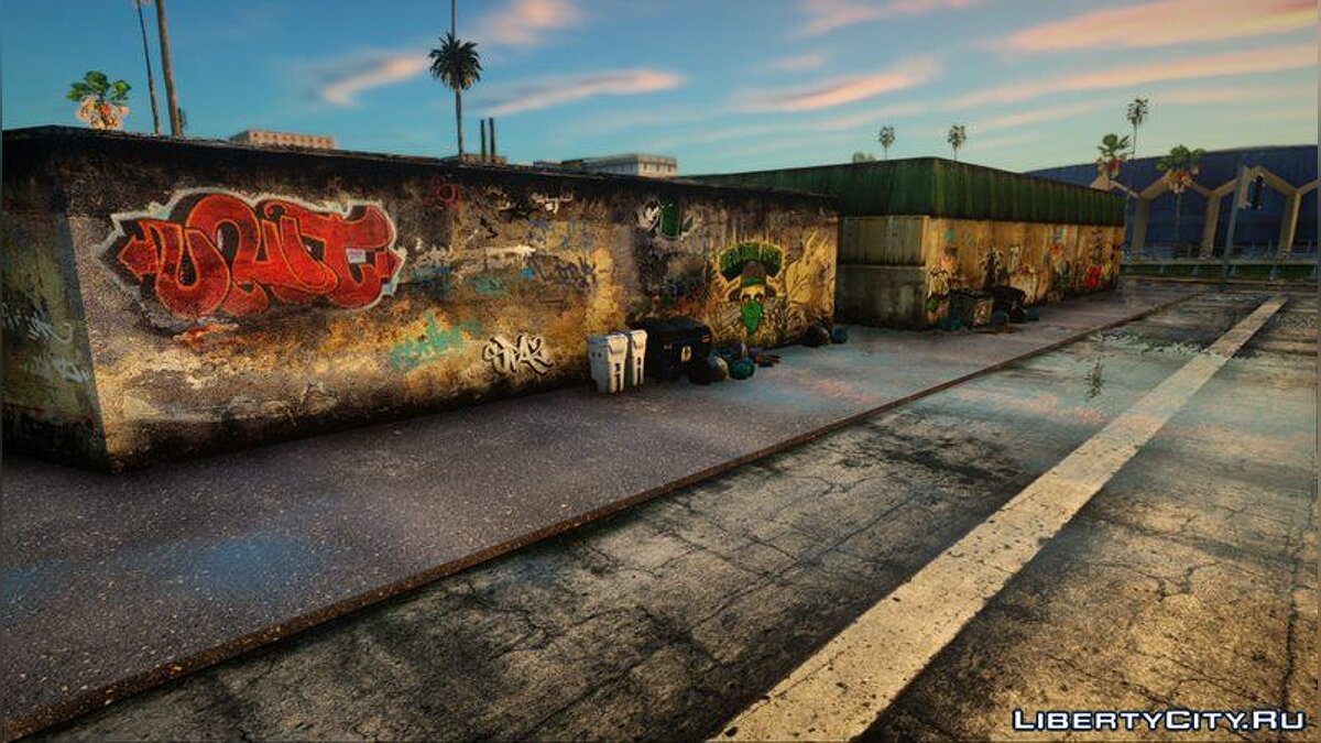 GTA San Andreas Donna Street Environment Mod 