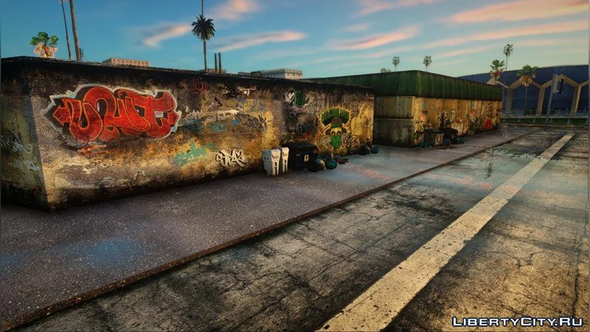 Texturas HD de Ganton / GTA San Andreas