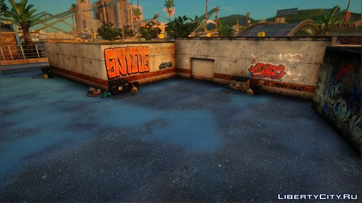Texturas HD de Ganton / GTA San Andreas