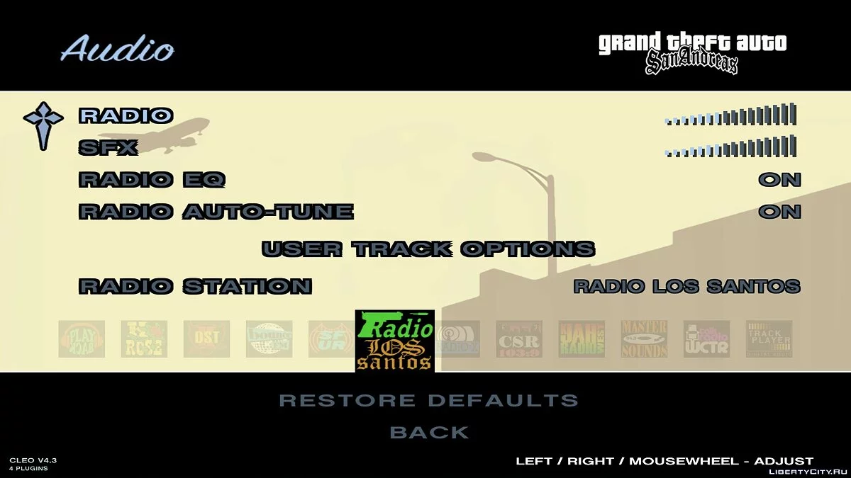 Loading Screens and Menu for Amazing Player Female Mod / GTA San Andreas