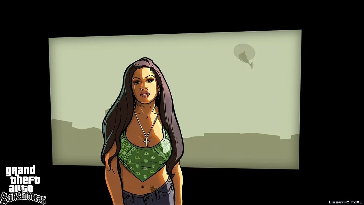 Loading Screens and Menu for Amazing Player Female Mod / GTA San Andreas