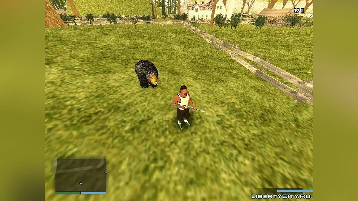Brown Bear on the Farm / GTA San Andreas
