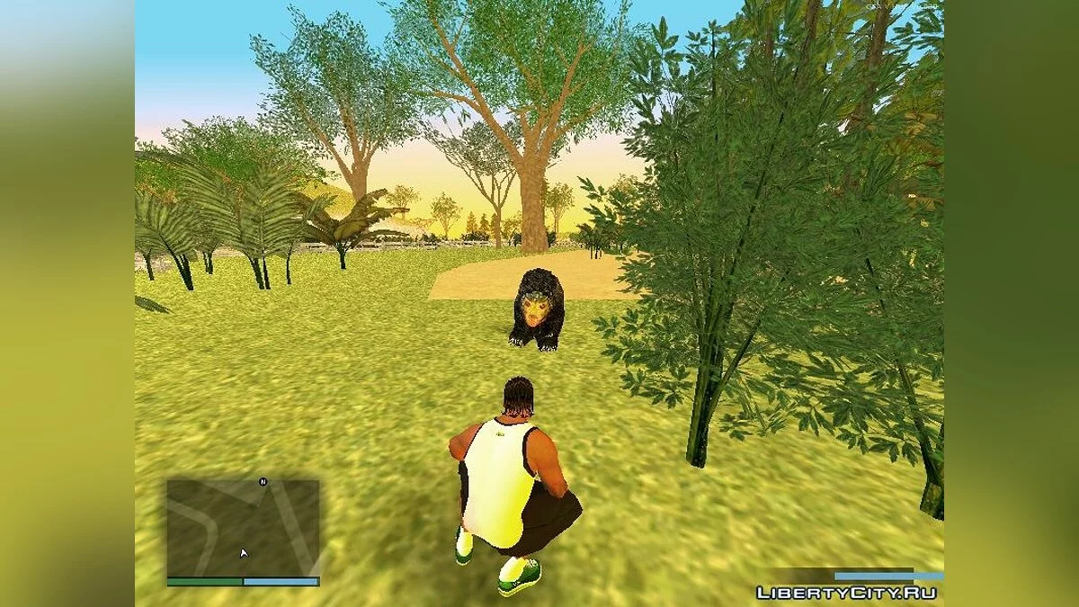 Brown Bear on the Farm / GTA San Andreas