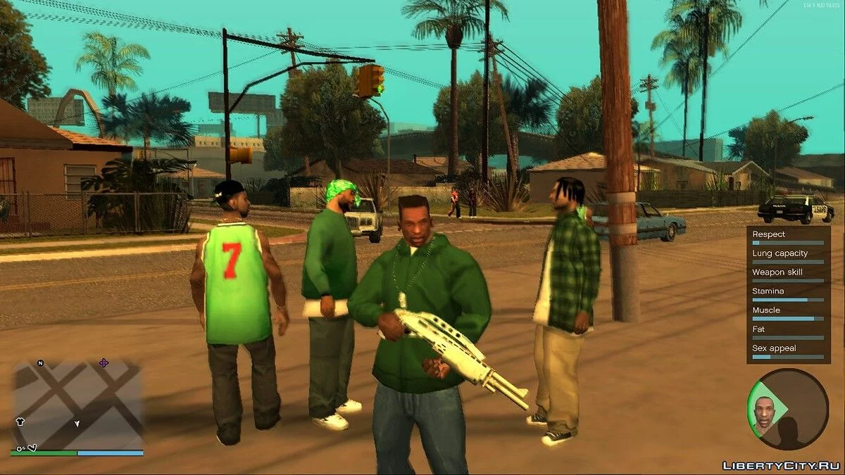 GTA 5 HUD (Edisi San Andreas) / GTA San Andreas