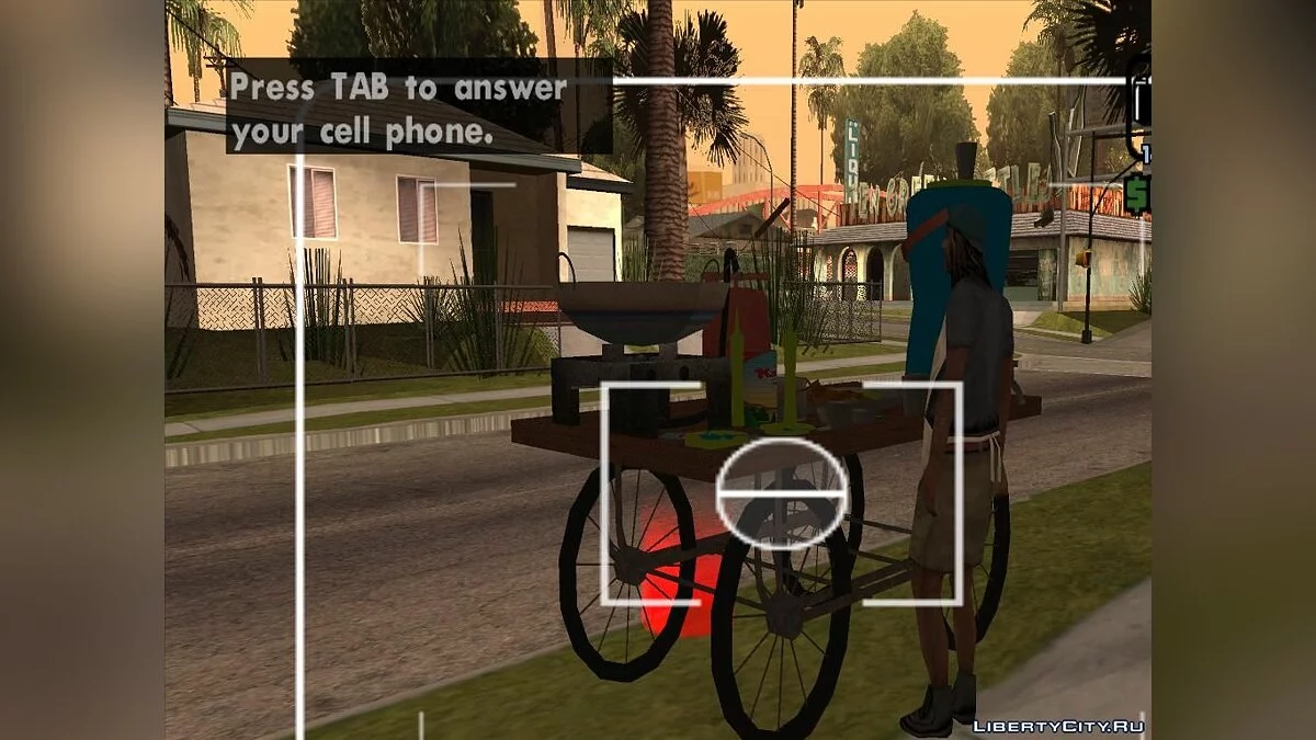 Carrinho de comida paquistanês / GTA San Andreas