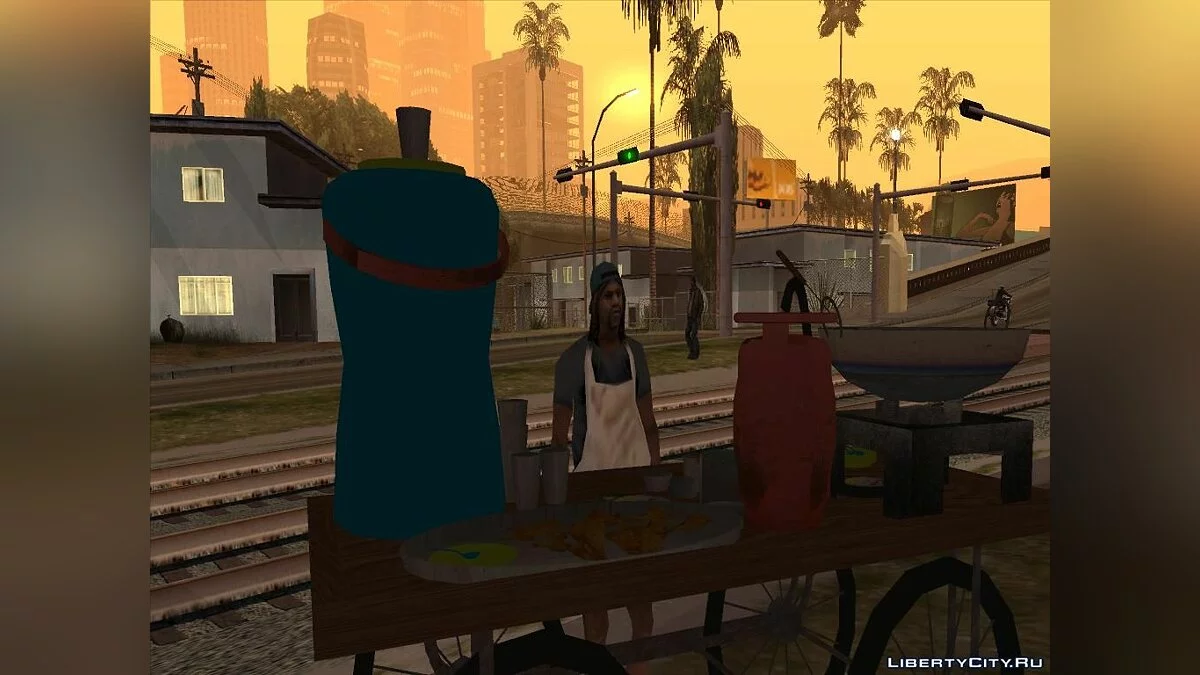 Carrinho de comida paquistanês / GTA San Andreas