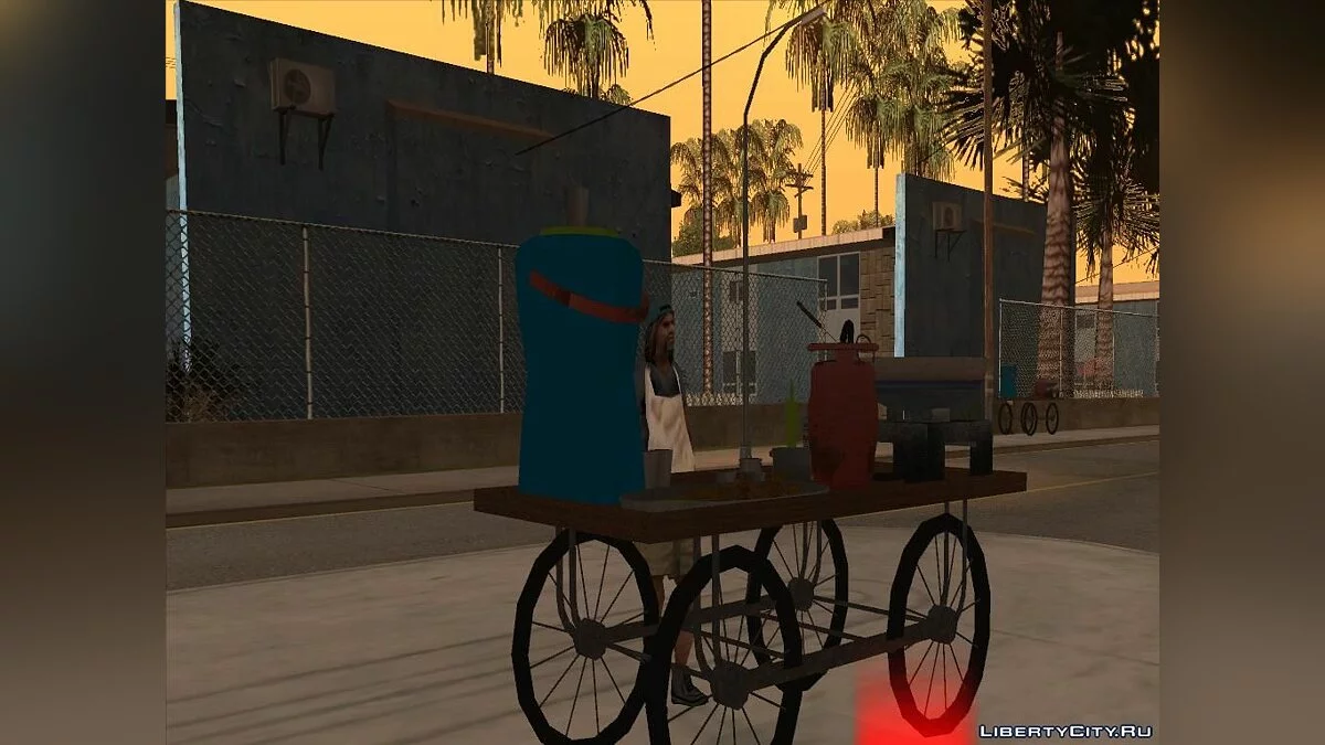 Carrinho de comida paquistanês / GTA San Andreas