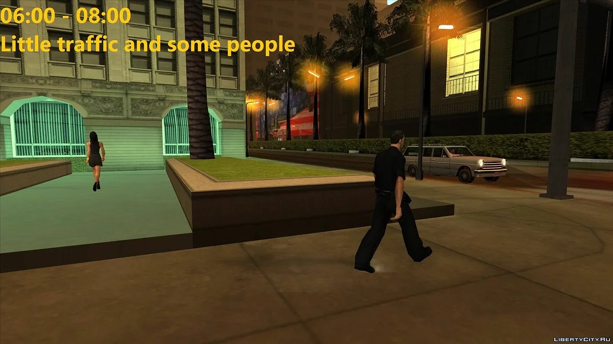 Realistic City Life Schedule / GTA San Andreas
