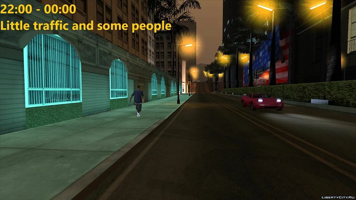 Realistic City Life Schedule / GTA San Andreas