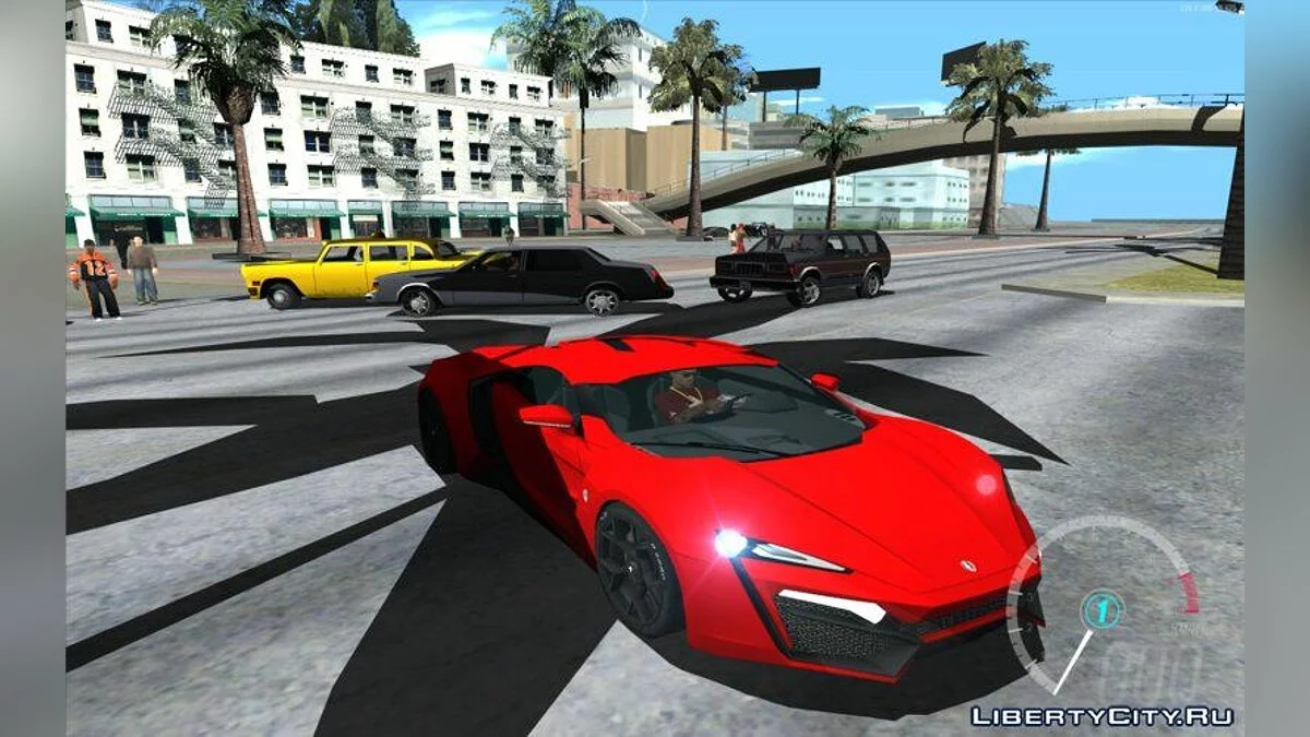 Улучшенные тени / GTA San Andreas