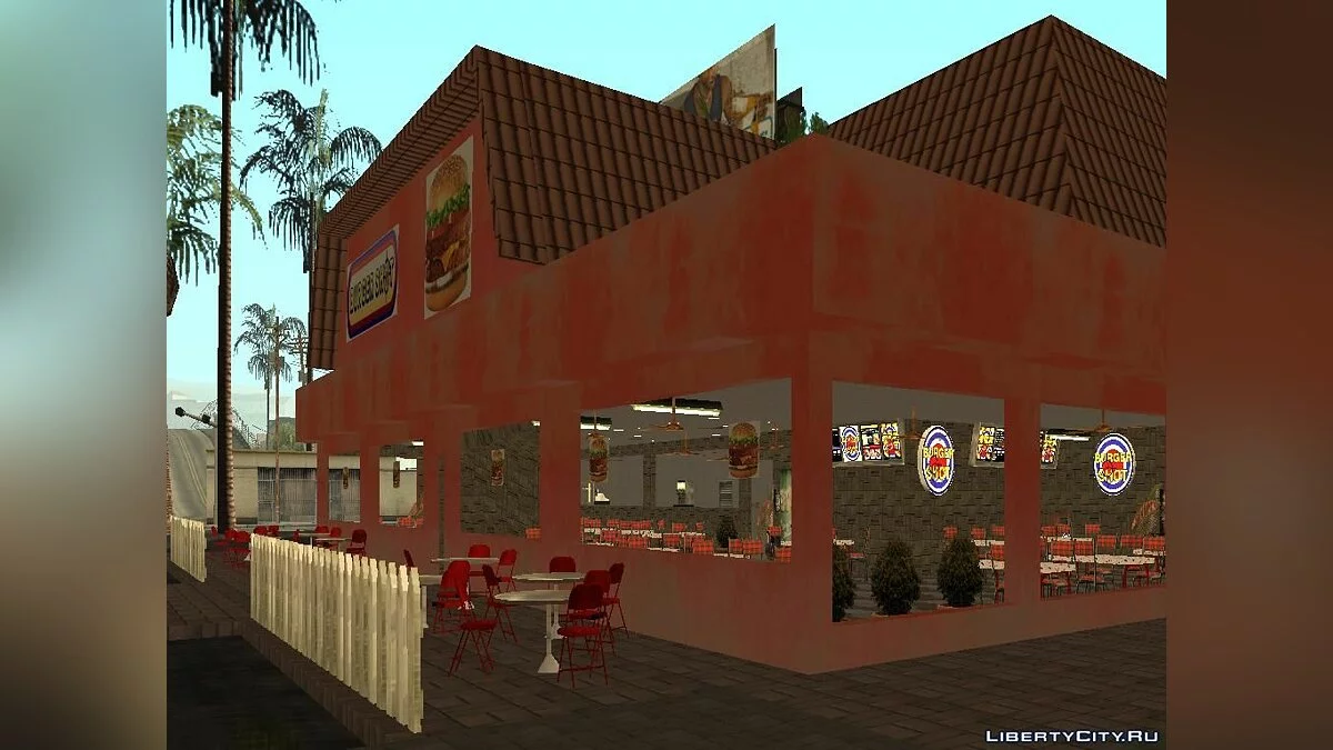 Interior yang Terlihat di Burgershot / GTA San Andreas