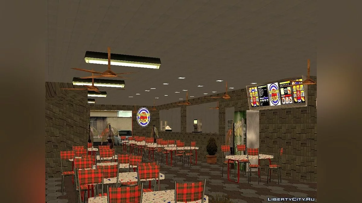 Interior yang Terlihat di Burgershot / GTA San Andreas