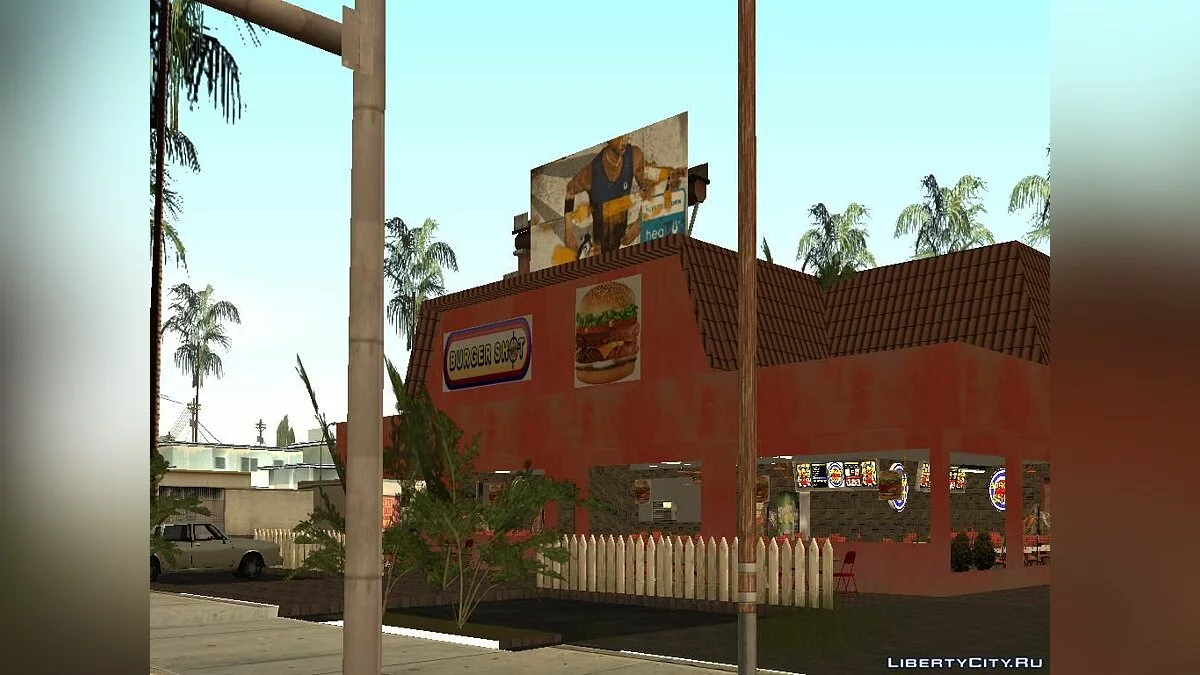 Interior yang Terlihat di Burgershot / GTA San Andreas