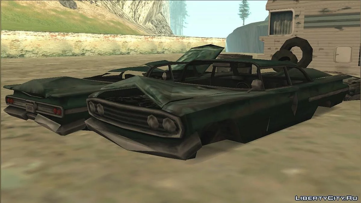 Proyecto de vehículos abandonados - Prop Vehicles Project / GTA San Andreas