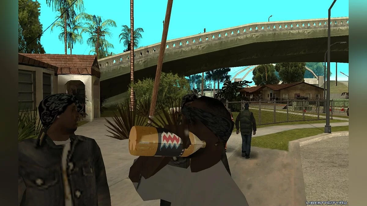 Nouvelles bouteilles et cigares des frères en HD / GTA San Andreas