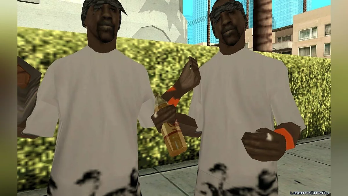 Nouvelles bouteilles et cigares des frères en HD / GTA San Andreas