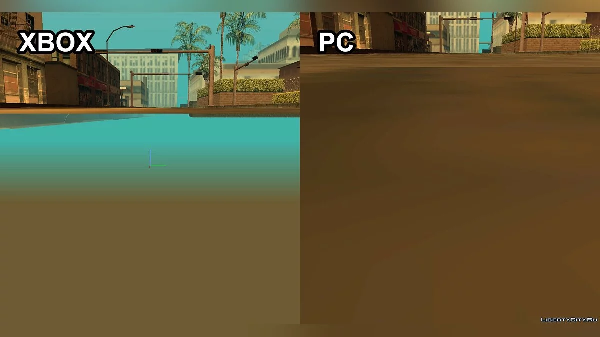 Особливості карти XBOX версії гри / GTA San Andreas
