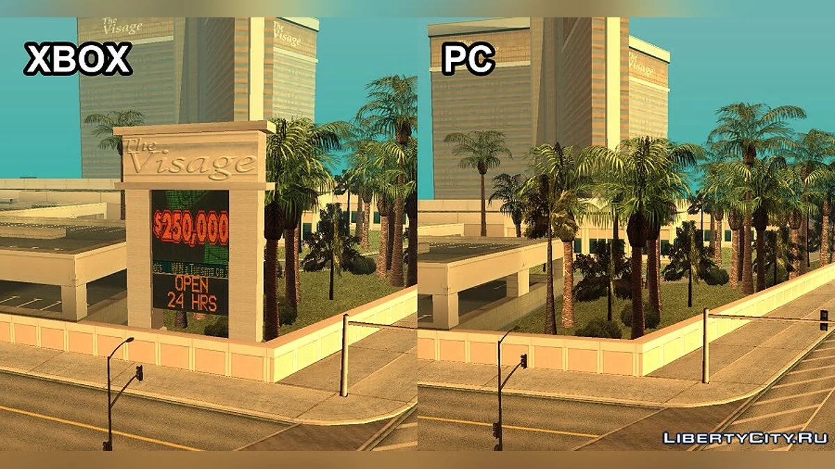 Особливості карти XBOX версії гри / GTA San Andreas