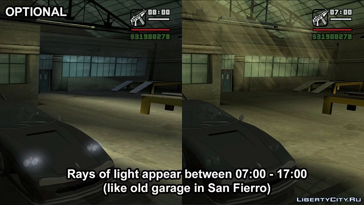 Особливості карти XBOX версії гри / GTA San Andreas