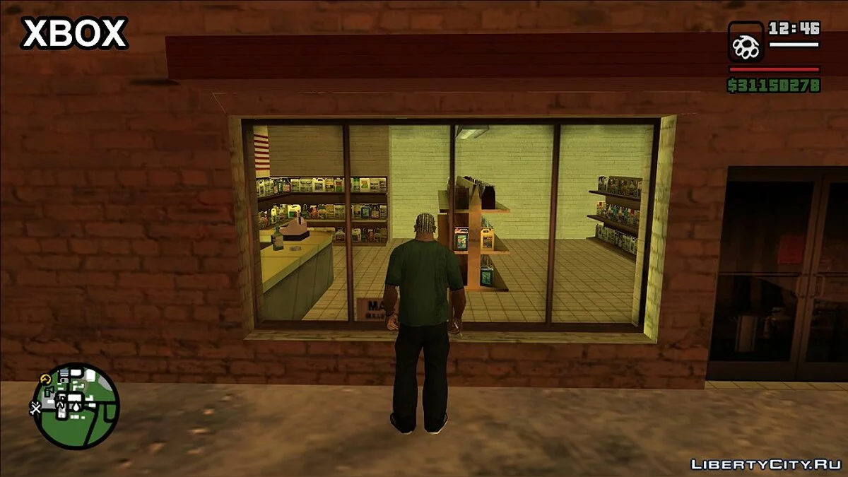 Особливості карти XBOX версії гри / GTA San Andreas