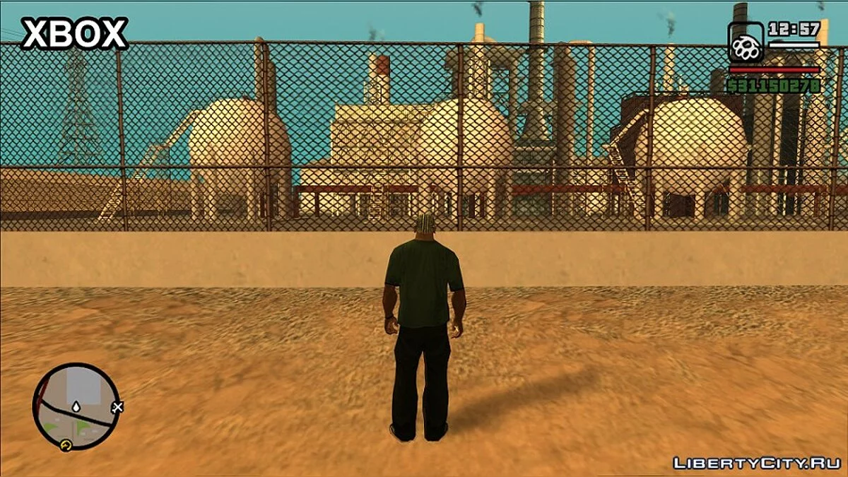 Особливості карти XBOX версії гри / GTA San Andreas