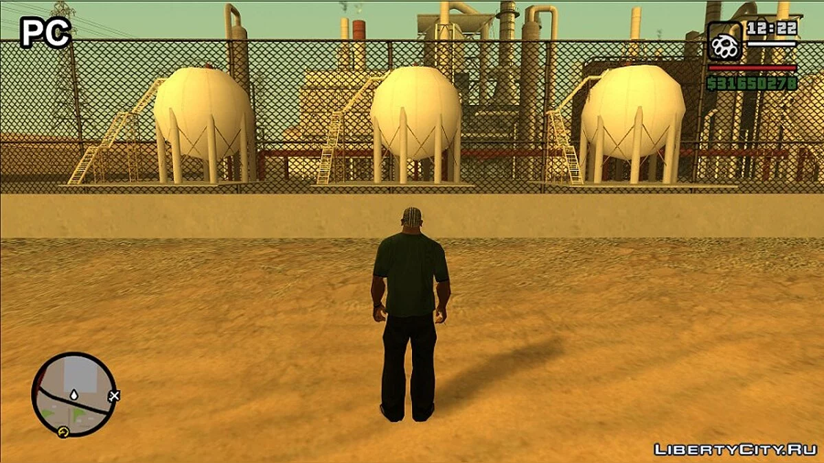 Особливості карти XBOX версії гри / GTA San Andreas
