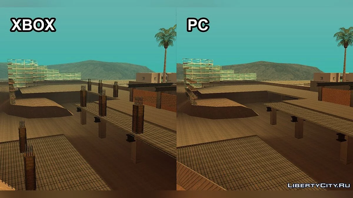 Особливості карти XBOX версії гри / GTA San Andreas