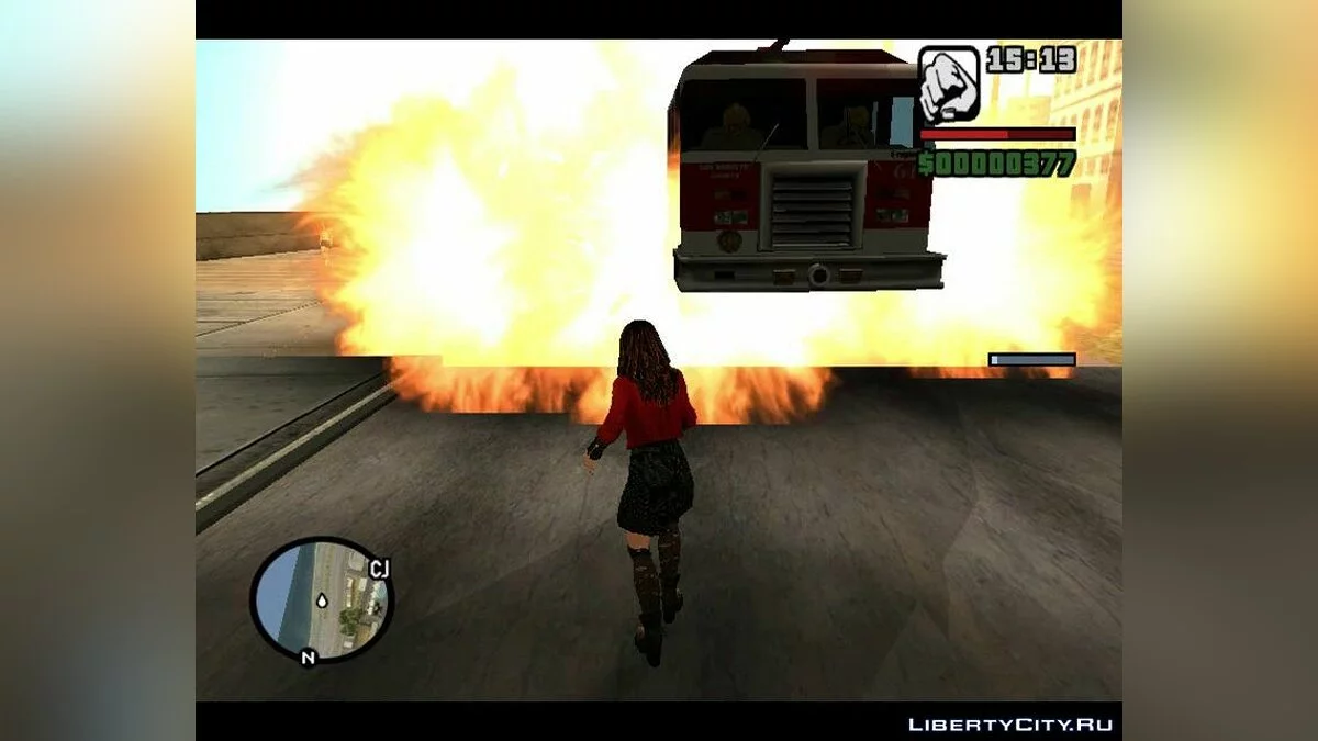 Pouvoirs de la Sorcière Écarlate / GTA San Andreas