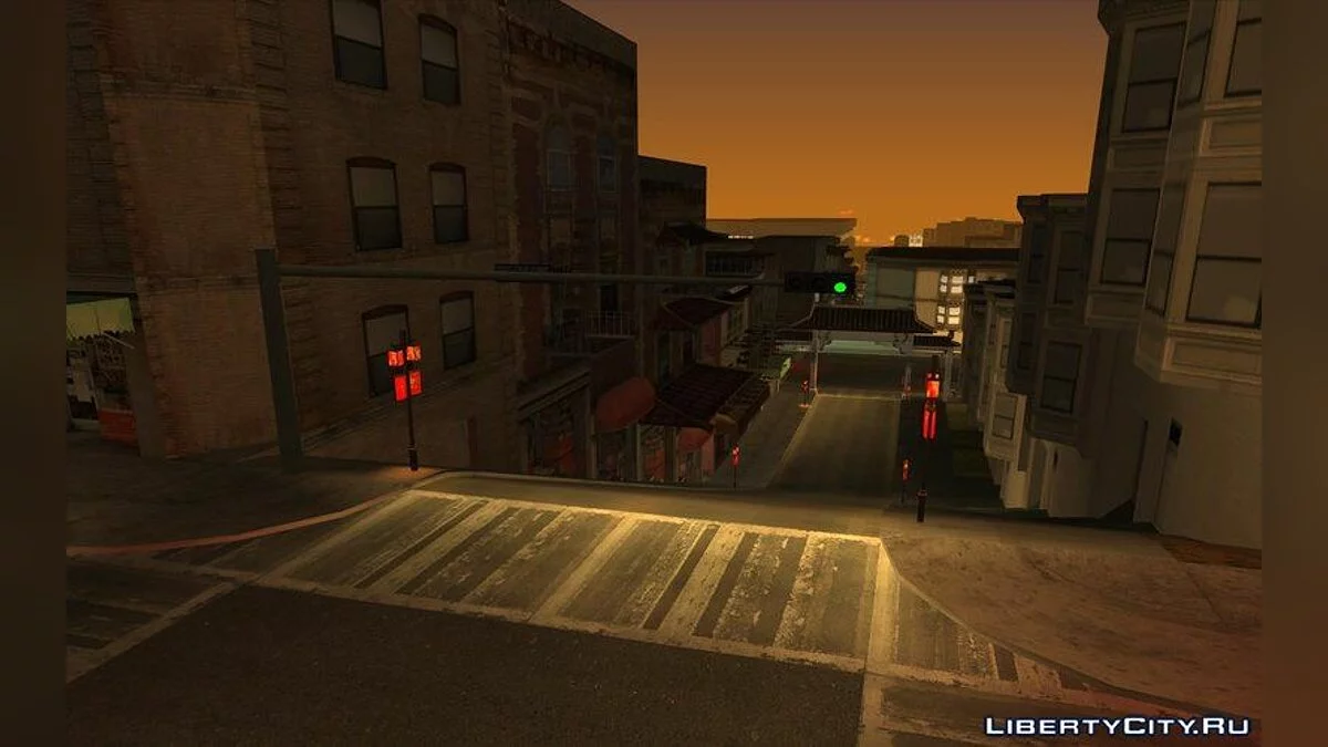 Novos portões e lanternas no bairro chinês / GTA San Andreas