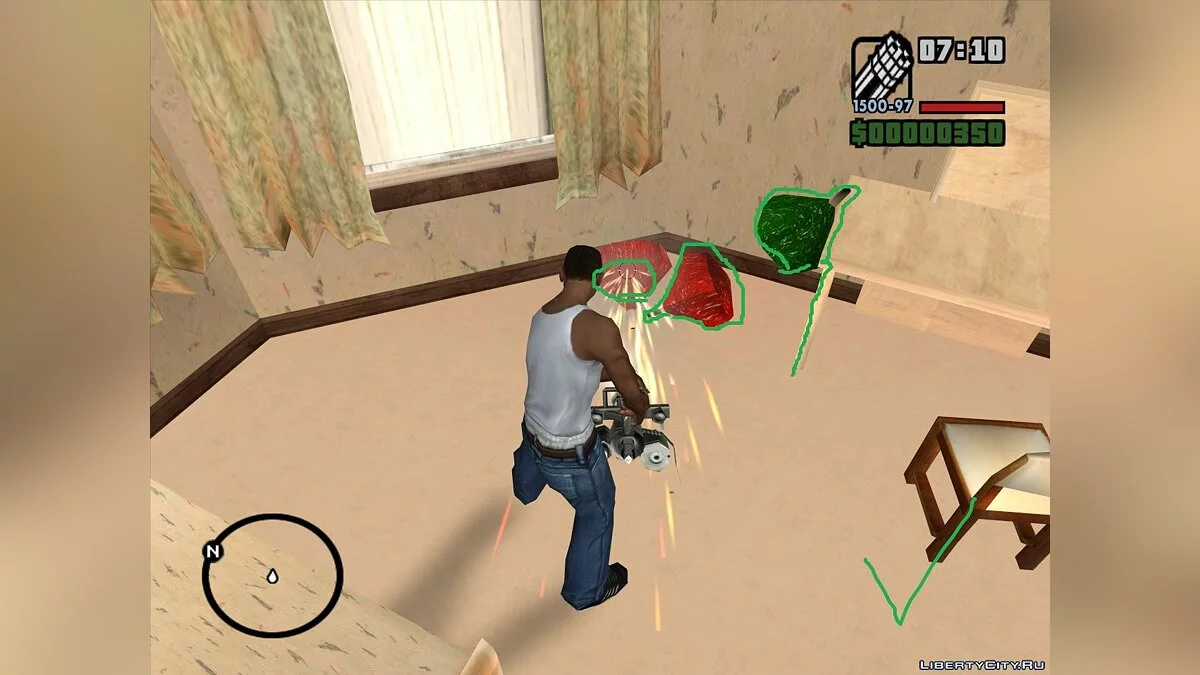 تصحيح تصادم الأجسام في منزل كاتي [غير ذي صلة] / جي تي إيه سان أندرياس