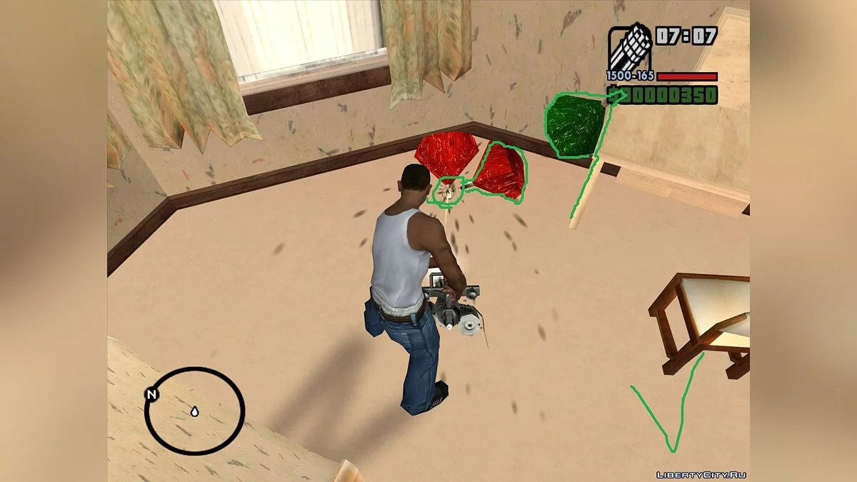 تصحيح تصادم الأجسام في منزل كاتي [غير ذي صلة] / جي تي إيه سان أندرياس