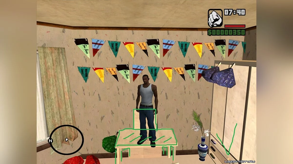 تصحيح تصادم الأجسام في منزل كاتي [غير ذي صلة] / جي تي إيه سان أندرياس