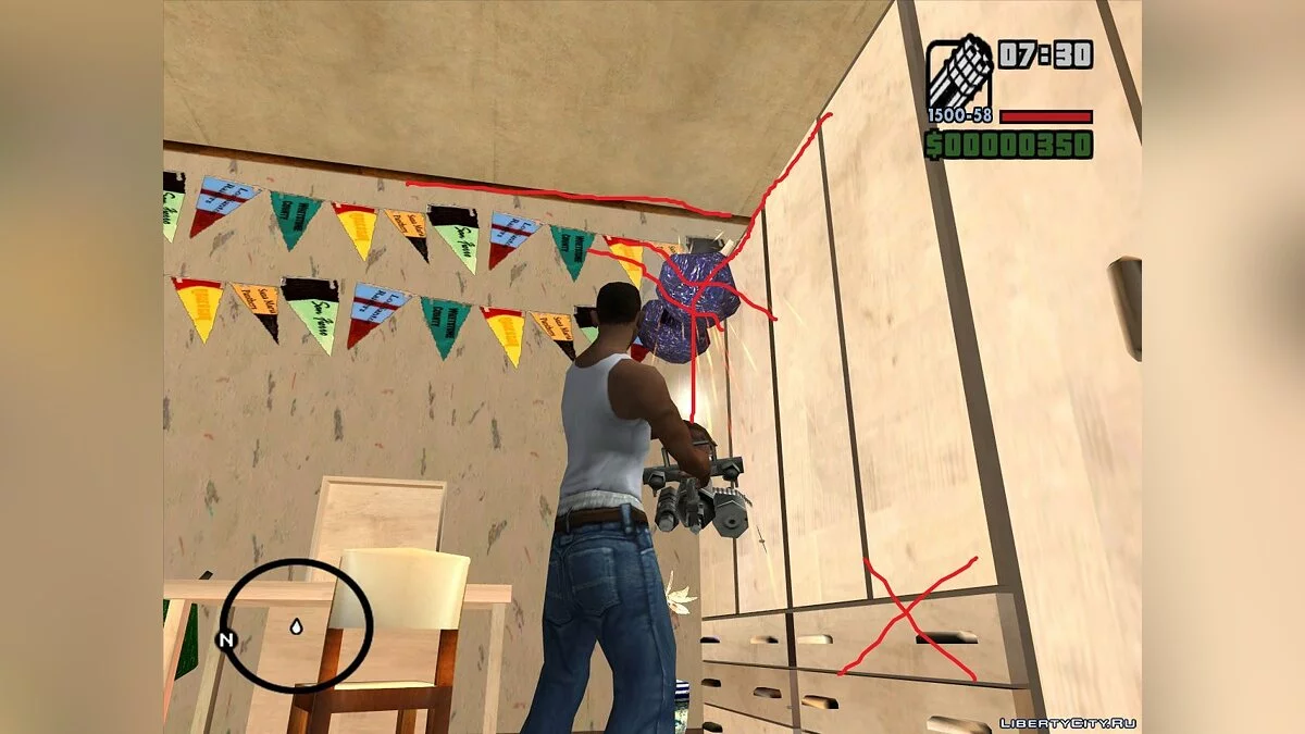 تصحيح تصادم الأجسام في منزل كاتي [غير ذي صلة] / جي تي إيه سان أندرياس