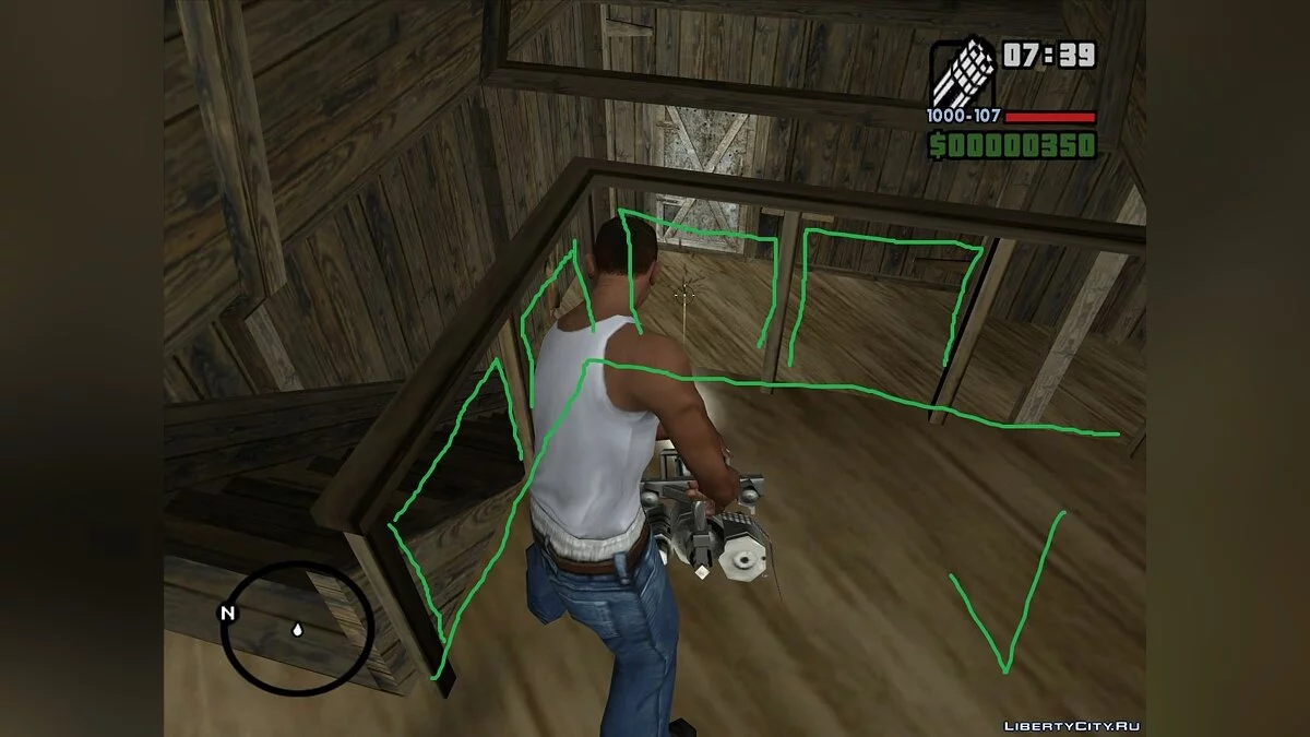 تصحيح الاصطدام في حظيرة هيلينا [غير ذي صلة] / جي تي إيه سان أندرياس