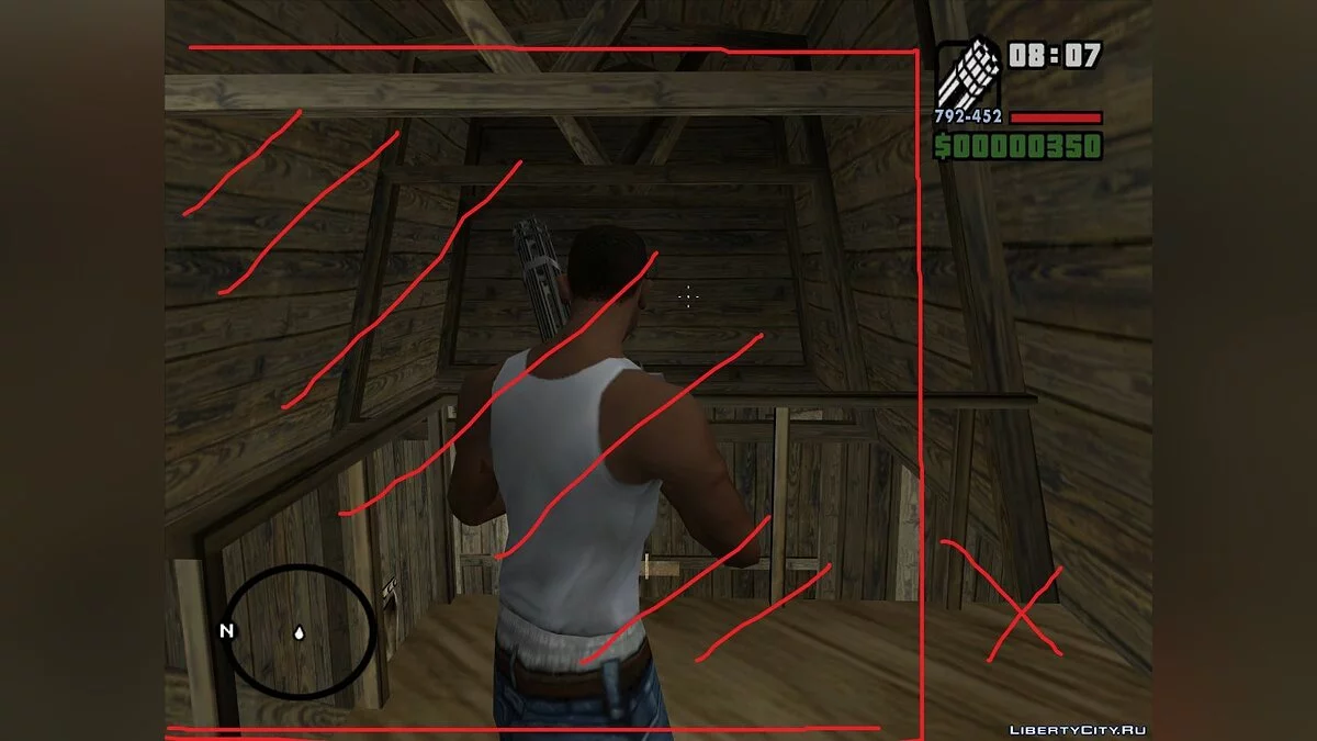 تصحيح الاصطدام في حظيرة هيلينا [غير ذي صلة] / جي تي إيه سان أندرياس