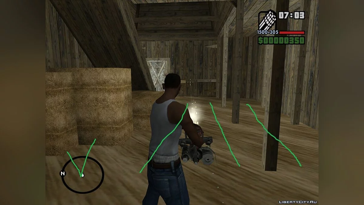 تصحيح الاصطدام في حظيرة هيلينا [غير ذي صلة] / جي تي إيه سان أندرياس