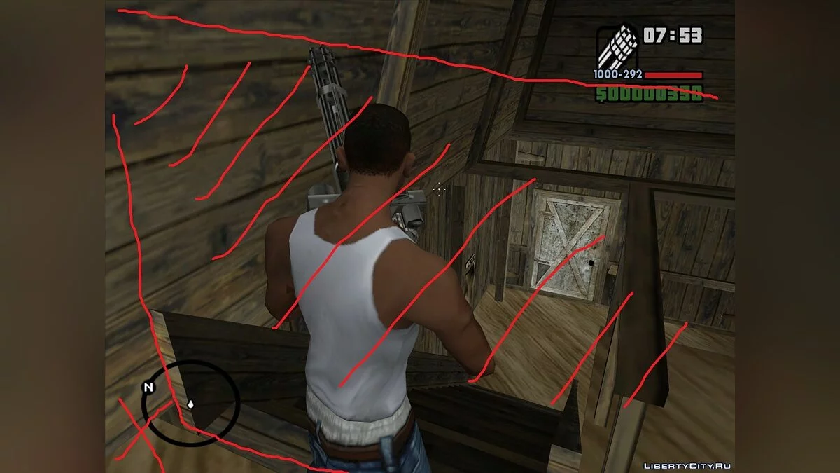 تصحيح الاصطدام في حظيرة هيلينا [غير ذي صلة] / جي تي إيه سان أندرياس