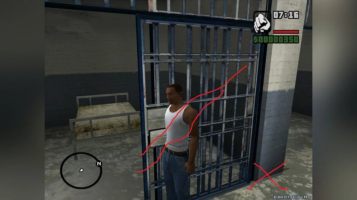 巴巴拉区域碰撞修复【已过时】 / GTA San Andreas