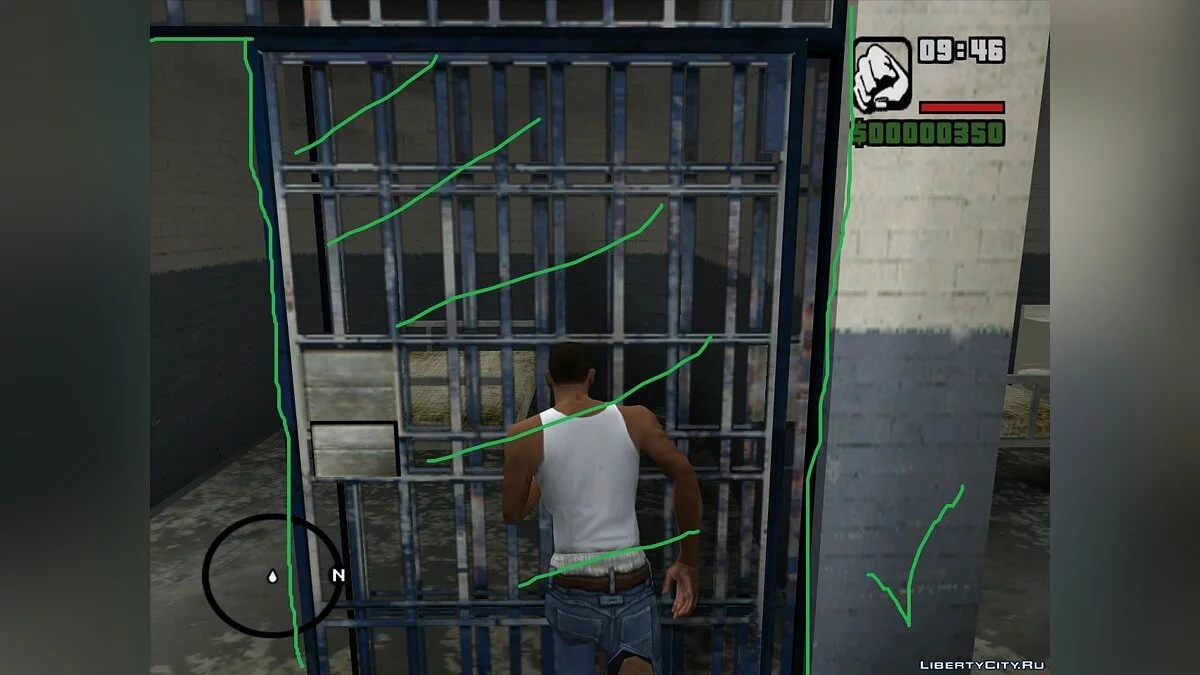 巴巴拉区域碰撞修复【已过时】 / GTA San Andreas