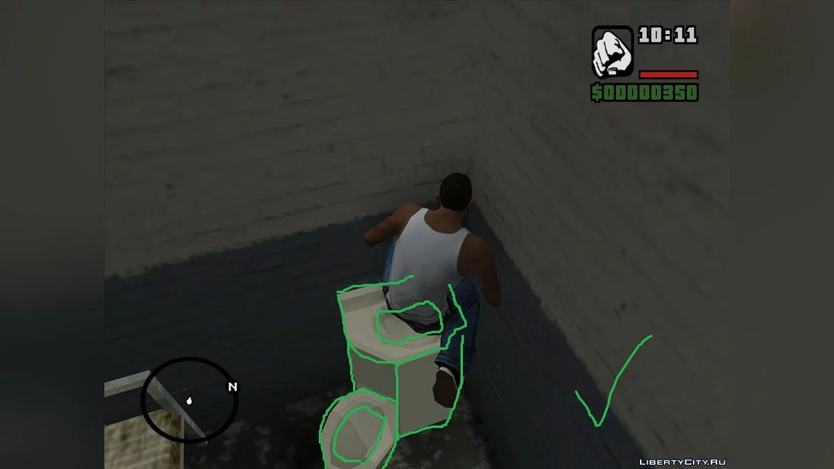 巴巴拉区域碰撞修复【已过时】 / GTA San Andreas