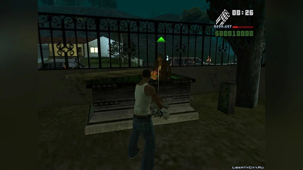 Grave Collision in Palomino Creek / GTA San Andreas