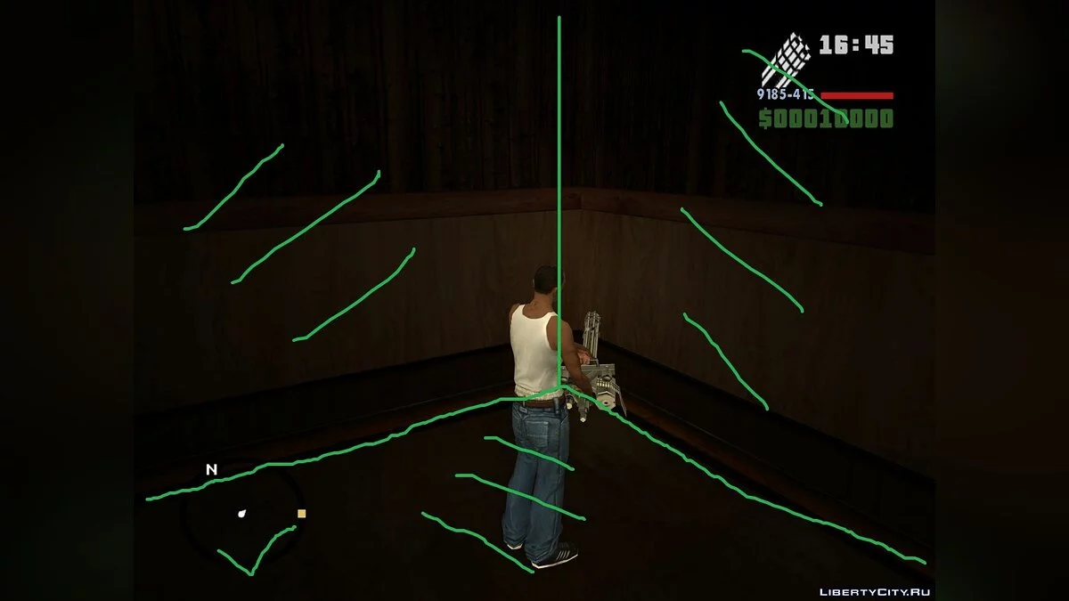 乡村酒吧室内碰撞 [不再适用] / GTA San Andreas