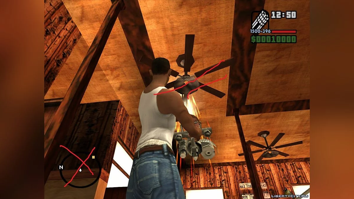 乡村酒吧室内碰撞 [不再适用] / GTA San Andreas