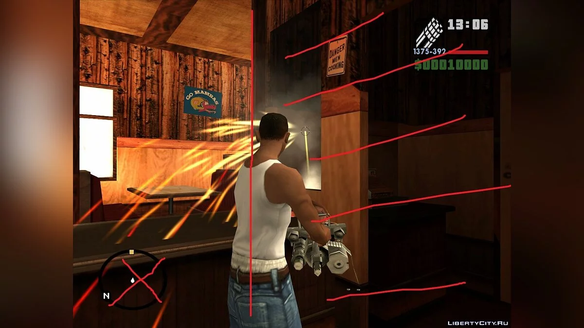 乡村酒吧室内碰撞 [不再适用] / GTA San Andreas